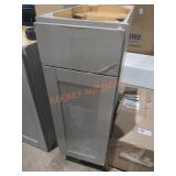 12" x 24.5" x 35.5" Grey Base Cabinet