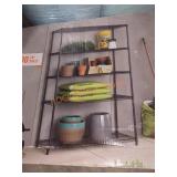 TRINITY Black 5-Tier Steel Wire Shelving Unit