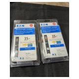 Eaton 15amp All In 1 Breaker (Set of 2)