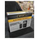 Defiant Electronic Deadbolt Kit, Matte Black