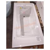 32" W x 60" D x 18" H White Bath Tub