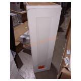 9" x 13" x 30" White Wall Cabinet