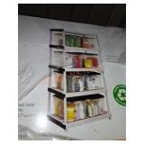 HDX 36"ï¿½24" 5-Shelf Plastic Storage Unit