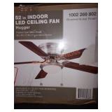 52" Indoor LED Ceiling Fan