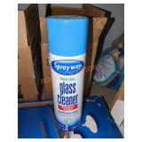 SprayWay Glass Cleaner, 6 cans, lids broken