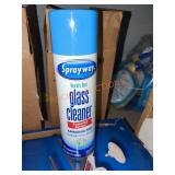 SprayWay Glass Cleaner, 6 cans, lids broken