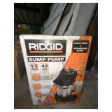 Ridgid Stainless Steel Dual Suction Sump Pump
