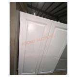 30" W x 13" D x 42" H White Wall Cabinet