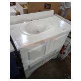 30"ï¿½18"ï¿½33" Vanity Combo White