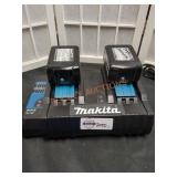 Makita 4Ah & 5Ah 18V Batteries & 18V Duel Charger