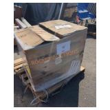 Horrow One Piece Toilet Skid Lot, 2 Toilets