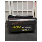 Ryobi 6AH 40V Lithium Battery Only
