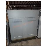 30"Wï¿½26"Dï¿½34"H Kitchen Cabinet, Gray