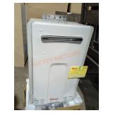 Rinnai Gas Tankless Water Heater, 14" x 23" x 9"