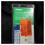Square D circuit breaker 20a