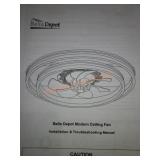 Bella Depot Modern Ceiling Fan