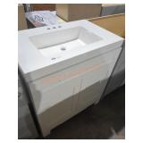 30"ï¿½19"ï¿½34.5" Vanity Combo White