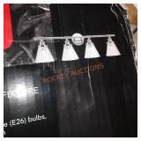 Parker light fixture 4 bulbs