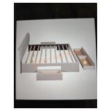 King Size Upholstery Platform Bed with Four