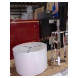 Meyer&Cross 25-1/2 in. Polished Nickel Table Lamp