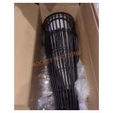 Hampton Bay 51" Black Outdoor/Indoor Floor Lamp