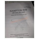 Hampton Bay Camden Point Steel Round Table