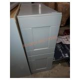 12"Wï¿½13"Dï¿½30"H Kitchen Cabinet, Gray