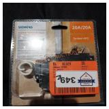 Siemens 20 a one pole tandem arc fault circuit