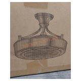 Home Decorators 22" LED Ceiling Fan