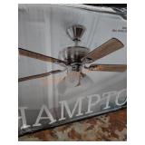 Hampton Bay 44" LED Indoor Ceiling Fan