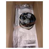 matrix decor 52" Crystal Chandelier Ceiling Fan