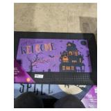 Halloween door mat