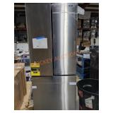 Galanz double door fridge over freezer