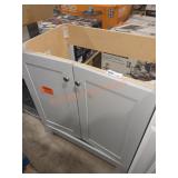 30" x 18" x 31.5" Grey Base Cabinet