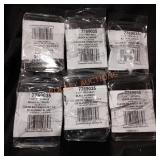 Black aluminum trim nails