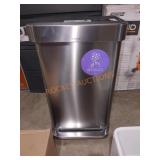 Simplehuman 11.9 gal step open garbage can
