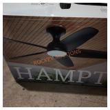 Hampton 54in ceiling fan indoor or outdoor