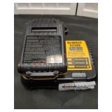 DeWALT 2AH 20V Battery and 12V/20V Charger