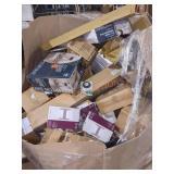 Lights and Blinds Skid Lot, w/ other misc items