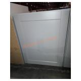 24"Wï¿½13"Dï¿½30"H Kitchen Cabinet, Gray