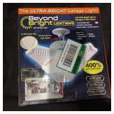 Beyond bright garage light