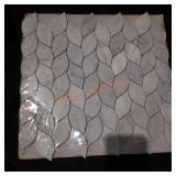 Premium mosaic tile apx 13x13 in 10pc
