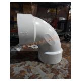 IPEX 3" Gas Vent Connector 90ï¿½ Elbow