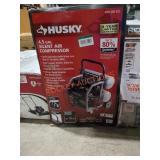 Husky 4.5 gal silent air compressor