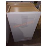 18" x 13" x 30" White Wall Cabinet