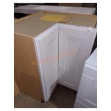 28.5" x 28.5" x 34.5" Corner Lazy Susan Cabinet