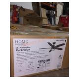 Home Decorators 52 in. LED Natural Iron Ceiling