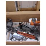 Ridgid 12 in duel bevel sliding miter saw