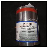 Amerimax home 6in x 50ft  alum flashing