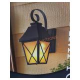 Hampton Bay LED Flame Effect Wall Lantern